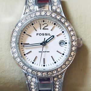 FOSSIL Women’s Watch ~ Glitzy Face ~ like NEW
